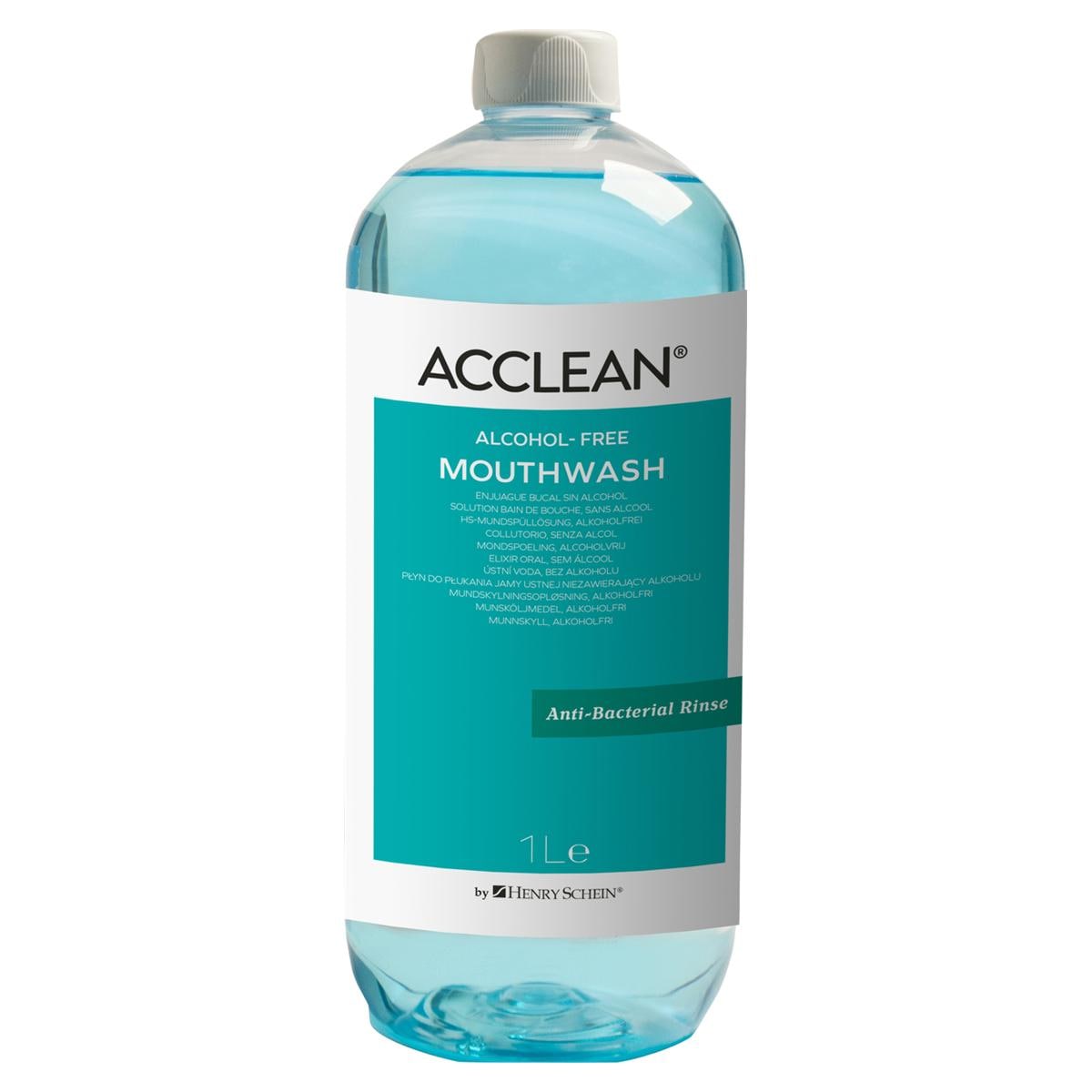 HS-Acclean Mundspüllösung alkoholfrei - Flasche 1 Liter