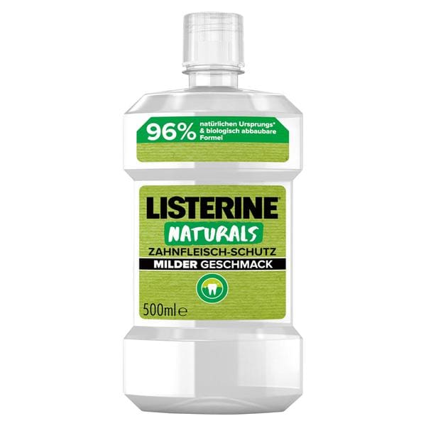 LISTERINE® Naturals Zahnfleisch-Schutz - Flaschen 6 x 500 ml