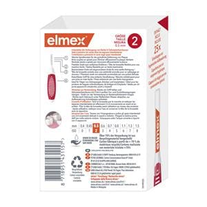 elmex® Interdentalbürsten - Größe 2 - rot, Ø 0,5 mm, Packung 25 Stück, Packung 25 Stück