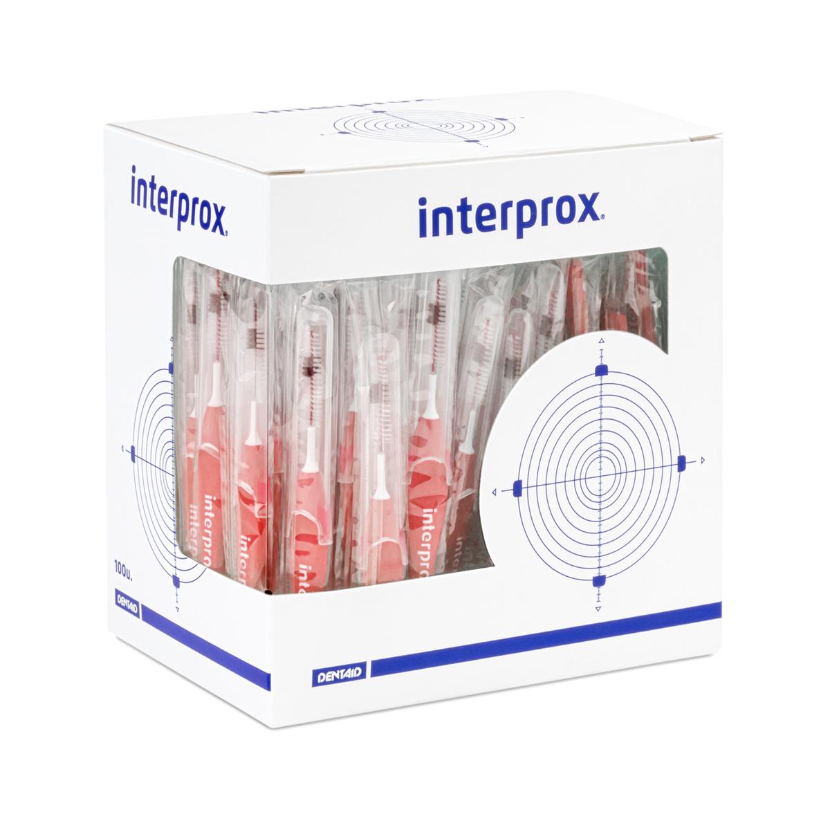 Interprox® Box - Rot - miniconical, Packung 100 Stück