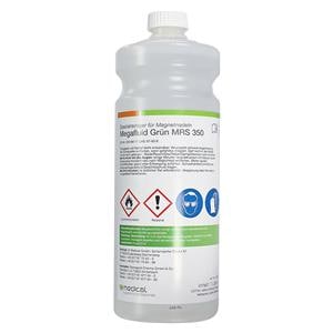 Magnet-Poliergerät MRD Megafluid - MRS 350 grün (für Reinigung und Desinfektion), Flasche 1 Liter