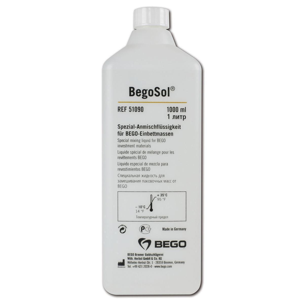 BegoSol® Anmischflüssigkeit - Kanister 5 Liter
