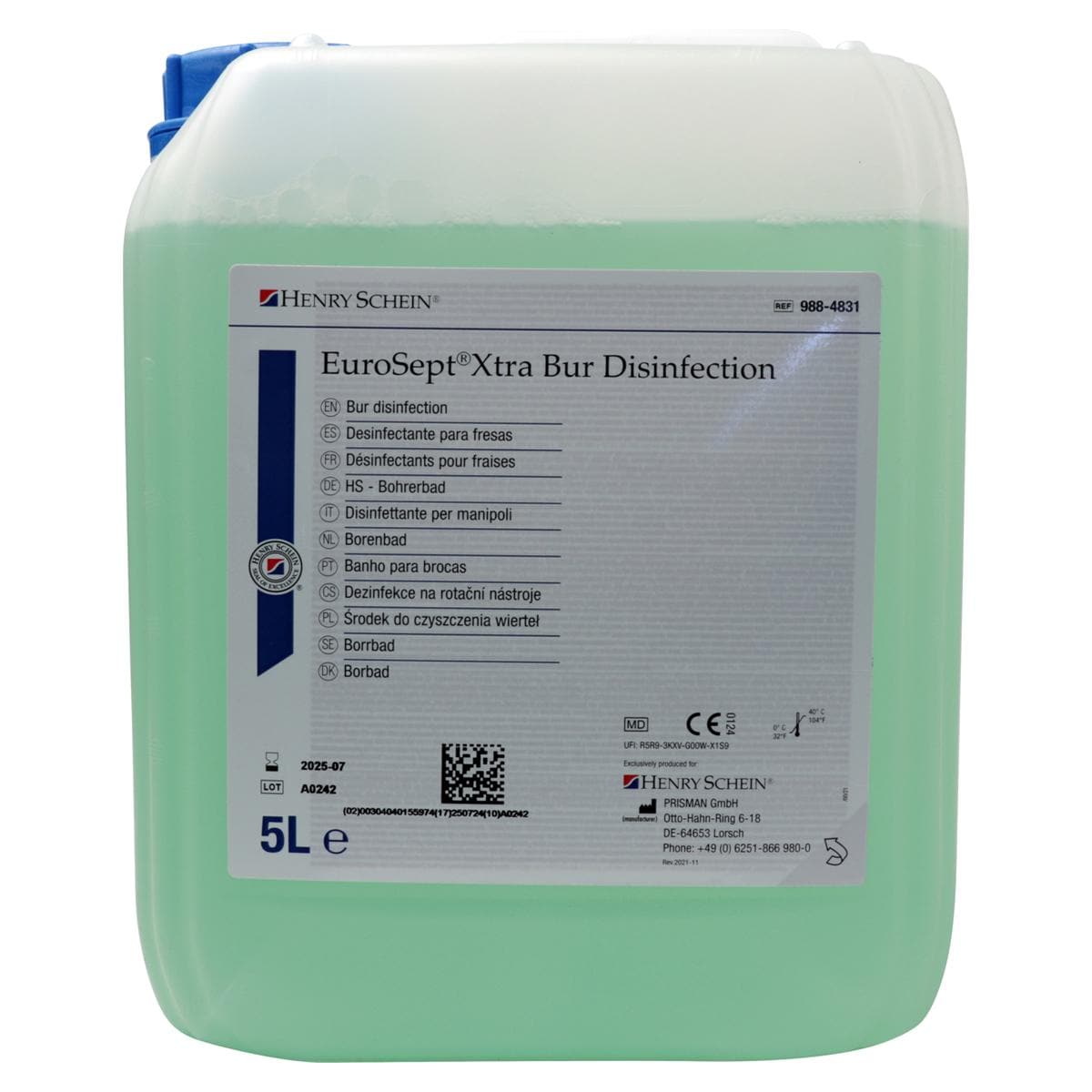 HS-Bohrerbad EuroSept® Xtra, Bohrerdesinfektion - Kanister 5 Liter