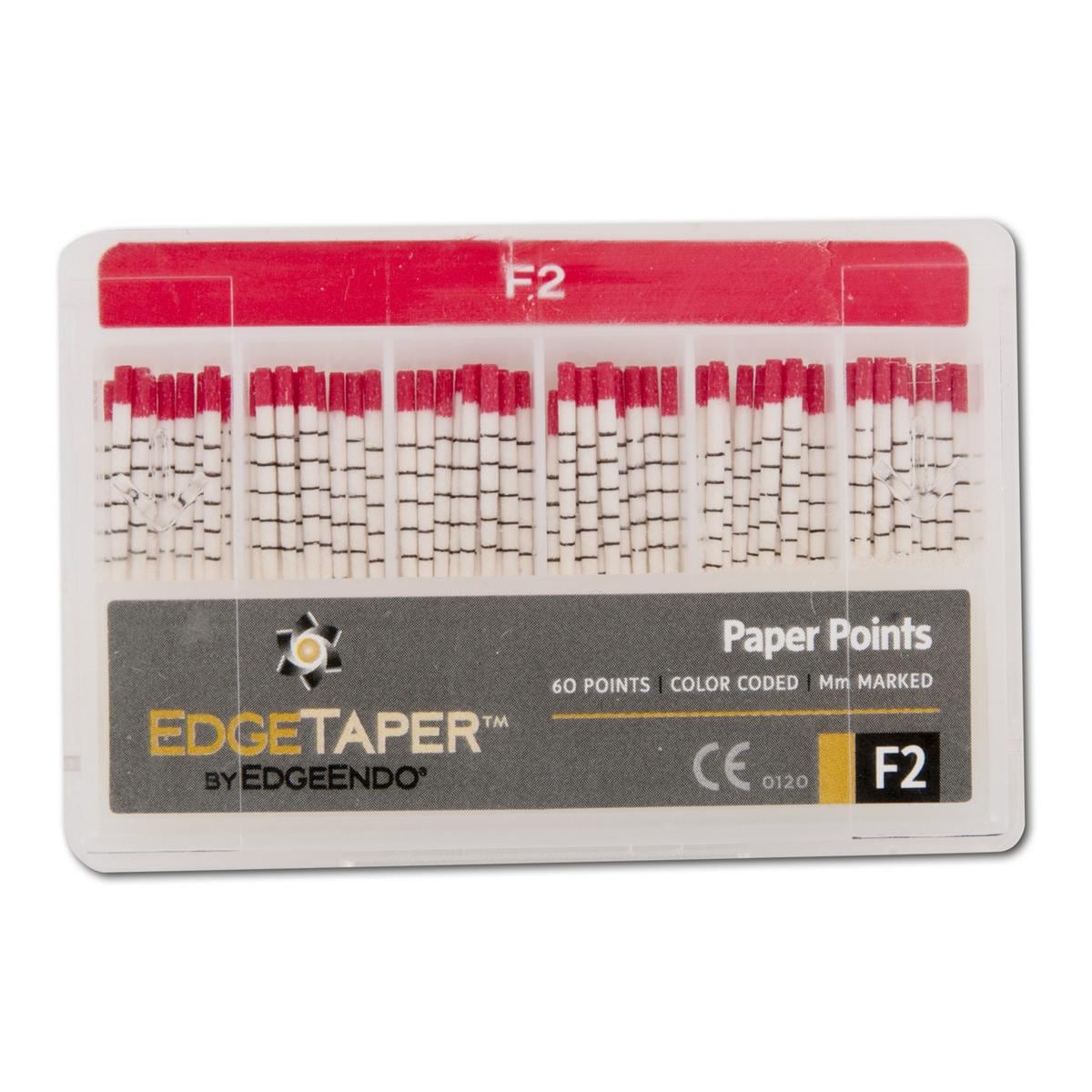 EdgeTaper Papierspitzen - Standardpackung - Größe F2, Packung 60 Stück
