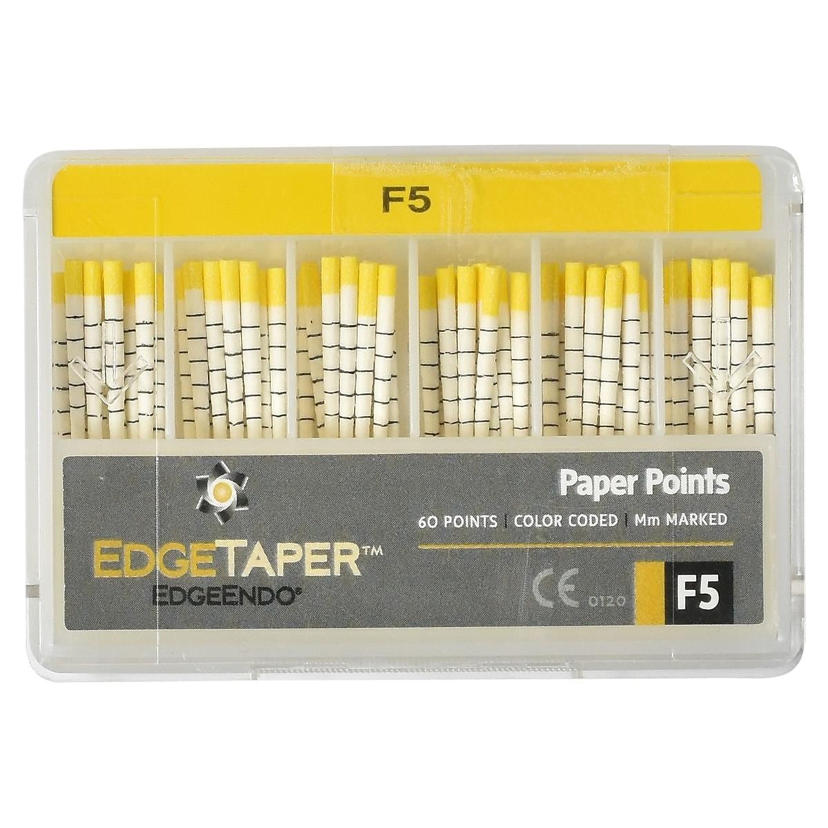 EdgeTaper Papierspitzen - Standardpackung - Größe F5, Packung 60 Stück