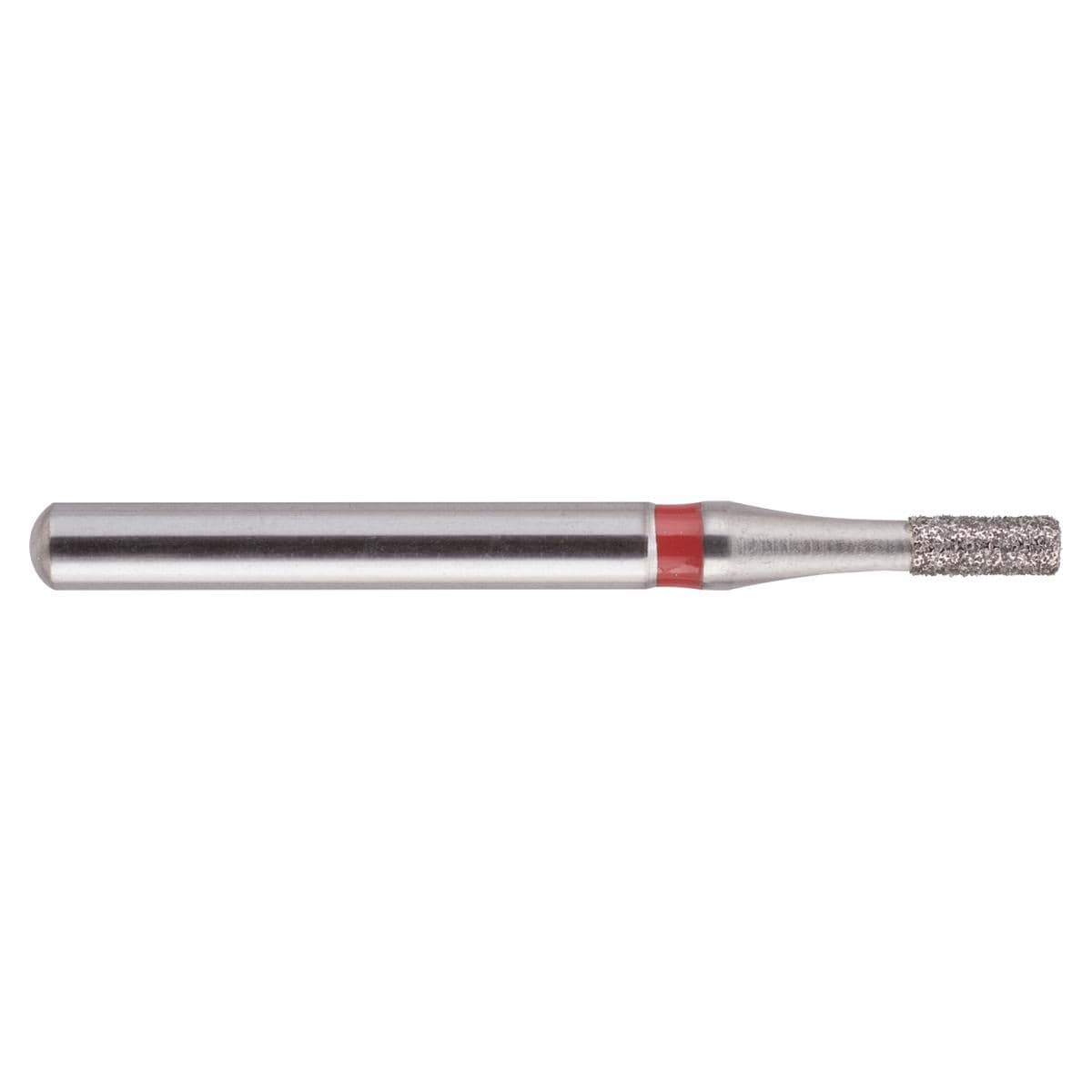 NeoDiamond FG, Form 108, Zylinder flach - ISO 008, fein (rot), kurz, Packung 10 Stück